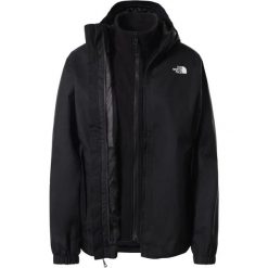 Kurtka turystyczna The North Face Resolve Triclimate. Czarne kurtki damskie The North Face, s, bez wzorów, bez kaptura. Za 750.99 zł.