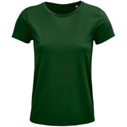 Koszulka Damska/pań Crusader. Zielone koszulki sportowe damskie SOL'S, l, bez wzorów, bez kołnierzyka, bez ramiączek, trekkingowe. Za 37.99 zł.