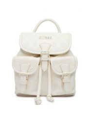 Guess Plecak V6GZ05 W2120 Écru. Plecaki damskie Guess, z aplikacjami, ze skóry. Za 429.99 zł.