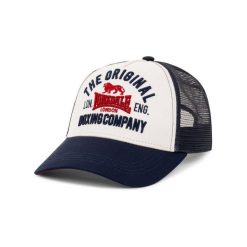 Czapka Trucker Lonsdale Larne. Białe czapki i kapelusze męskie Lonsdale, bez wzorów, sportowe. Za 140.00 zł.