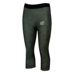 Legginsy sportowe damskie EXTREME HOBBY HAVOC 3/4. Zielone legginsy damskie EXTREME HOBBY, s, bez wzorów, z elastanu. Za 179.00 zł.