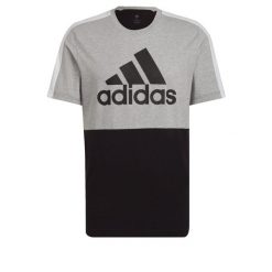 T-shirt z krótkim rękawem męski adidas COLORBLOCK. Czarne buty sportowe męskie Adidas, m, bez wzorów, sportowe, bez kołnierzyka. Za 96.00 zł.
