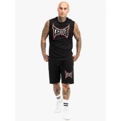 Tank top i zestaw szortów Tapout Dorrisa. Białe t-shirty męskie TAPOUT, l, bez wzorów, z bawełny, sportowe, bez kołnierzyka. Za 195.60 zł.