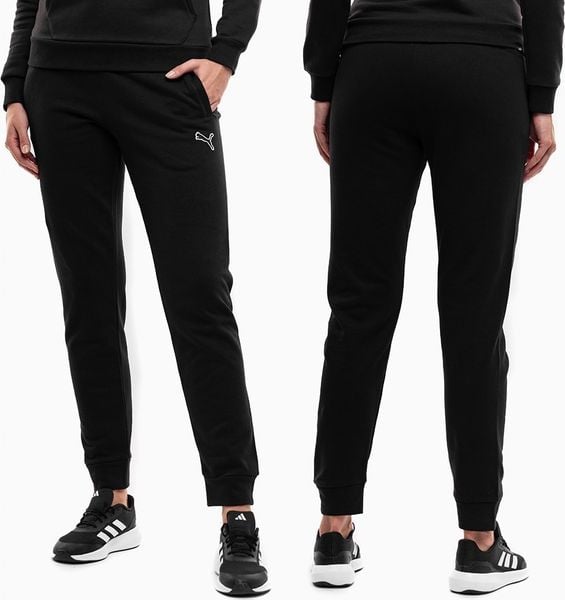 Spodnie damskie Puma Better Essentials czarne 676805 01 L. Czarne spodnie sportowe damskie Puma, l, bez wzorów. Za 189.42 zł.