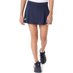 Dziewczęce spódnico-spodenki Asics. Niebieskie spodenki dla dziewczynek Asics, bez wzorów, młodzieżowe. Za 173.50 zł.