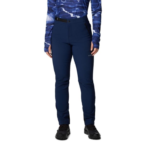 Spodnie Columbia Vast Canyon. Niebieskie spodnie sportowe damskie Columbia, bez wzorów, trekkingowe. Za 430.99 zł.