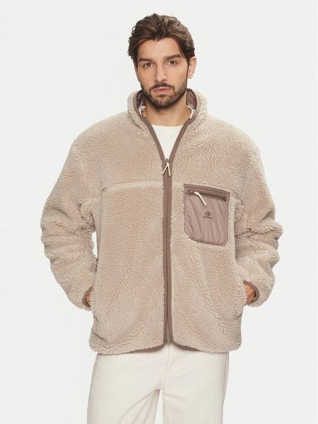 Converse Kurtka przejściowa 10026727-A01 Beżowy Relaxed Fit. Brązowe kurtki męskie Converse, m, bez wzorów, z syntetyku, bez kaptura. Za 439.99 zł.