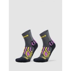 Trekking Approach Mid Socks (2 pairs). Szare skarpety damskie UYN, bez wzorów. Za 169.99 zł.
