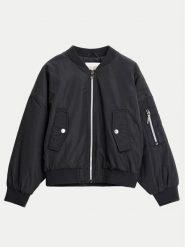 Original Marines Kurtka bomber DFP5006YF Czarny Regular Fit. Czarne kurtki i płaszcze dla dziewczynek Original Marines, bez wzorów, z syntetyku, bez kaptura. Za 109.99 zł.