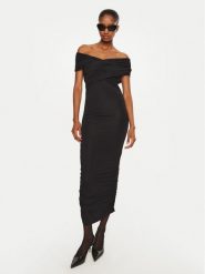 DAY BIRGER ÉT MIKKELSEN Sukienka koktajlowa Margot DAY100388 Czarny Slim Fit. Czarne sukienki damskie DAY Birger et Mikkelsen, xs, bez wzorów, z wiskozy, wizytowe, bez kołnierzyka, bez ramiączek. Za 329.99 zł.