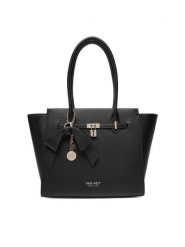 Nine West Torebka CEO-Chelsea-Charm-III-LX10186 Czarny. Czarne torebki do ręki damskie Nine West, bez wzorów, z materiału, bez dodatków. Za 369.99 zł.