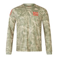 Koszulka Endura Grid Floral Ltd z nadrukiem L/s. Czarne t-shirty damskie ENDURA, l, bez wzorów, bez kołnierzyka. Za 219.99 zł.