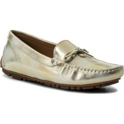 Mokasyny KAZAR - Norma 32111-01-13 Gold. Żółte mokasyny damskie Kazar, z nubiku. W wyprzedaży za 299.00 zł.