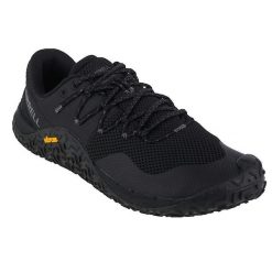 Buty do Biegania Męskie Merrell Trail Glove 7. Czarne buty sportowe męskie Merrell, z syntetyku, bez zapięcia, do biegania. Za 574.45 zł.
