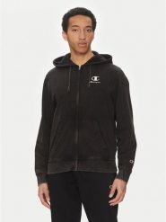 Champion Bluza 221177 Czarny Regular Fit. Czarne bluzy męskie Champion, m, bez wzorów, z syntetyku, bez kaptura. Za 189.99 zł.