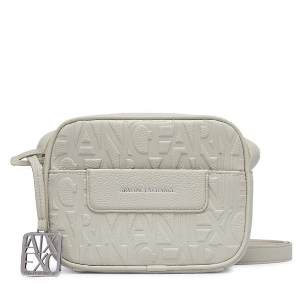 Torebka Armani Exchange. Brązowe listonoszki damskie Armani Exchange, bez wzorów, bez dodatków. Za 479.99 zł.