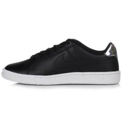 Buty do chodzenia damskie Nike Wmns Court Royale. Czarne obuwie sportowe damskie Nike, bez wzorów, z gumy, tenisowe, nike court. Za 241.00 zł.