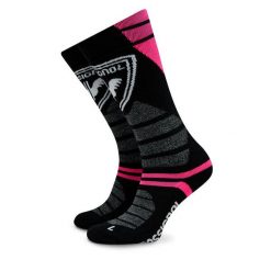 Skarpety narciarskie Rossignol. Czarne skarpety damskie Rossignol, bez wzorów. Za 159.99 zł.