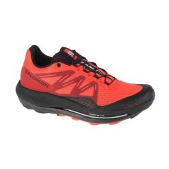 Męskie Buty Trailowe Pulsar. Czerwone trekkingi męskie Salomon, trekkingowe. Za 625.99 zł.