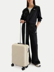 Reebok Walizka kabinowa CEO-RBK-WAL-025-S Beżowy. Brązowe walizki męskie Reebok, bez wzorów. Za 279.99 zł.