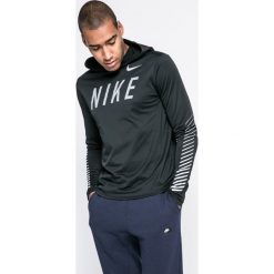 Nike - Bluza. Czarne bluzy męskie Nike, z nadrukiem, z poliesteru. W wyprzedaży za 179.90 zł.