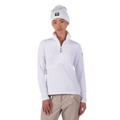 Bluza damska Rossignol Blackside Fleece Hz. Białe bluzy sportowe damskie Rossignol, m, bez wzorów, bez kaptura, narciarskie. Za 389.99 zł.