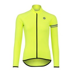 Thermo Jersey LS Essential Women. Żółte koszule damskie SPORCKS, bez wzorów, z jersey, bez kołnierzyka, bez ramiączek. Za 274.80 zł.