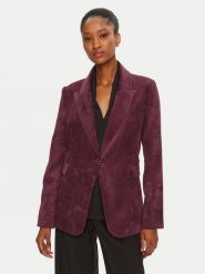 Artigli Marynarka ACGI000631 Bordowy Regular Fit. Czerwone żakiety damskie Artigli, bez wzorów, z syntetyku. Za 299.99 zł.