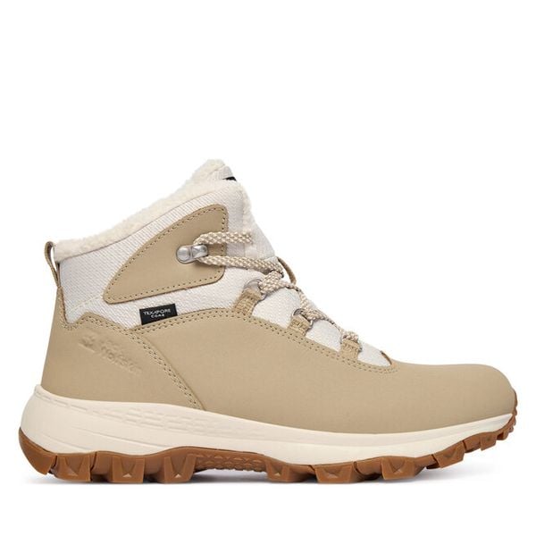 Trekkingi Jack Wolfskin. Brązowe obuwie sportowe damskie Jack Wolfskin, bez wzorów, trekkingowe. Za 559.99 zł.