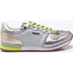 Pepe Jeans - Buty. Szare obuwie sportowe damskie Pepe Jeans, z jeansu. W wyprzedaży za 199.90 zł.