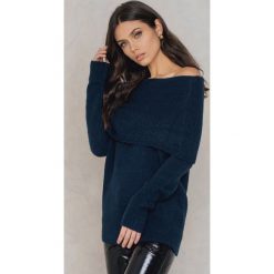 Rut&Circle Sweter Vera - Blue. Swetry damskie marki Rut&Circle. W wyprzedaży za 48.58 zł.