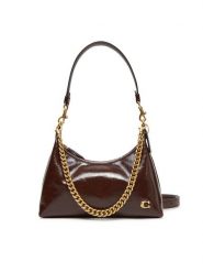 Coach Torebka Juliet 25 CAD75 B4MPL Brązowy. Brązowe torebki do ręki damskie Coach, bez wzorów, ze skóry, bez dodatków. Za 1,739.00 zł.