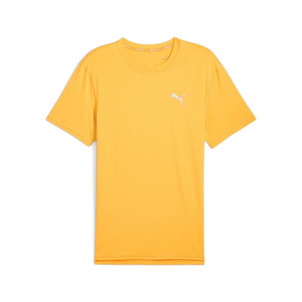 Puma Koszulka Run Cloudspun 52498938. Żółte koszulki sportowe męskie Puma, l, bez wzorów, bez kołnierzyka, bez ramiączek, do biegania. Za 134.99 zł.