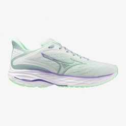 Buty do biegania damskie Mizuno Wave Ultima 16. Białe obuwie sportowe damskie Mizuno, bez wzorów, do biegania, mizuno wave. Za 409.99 zł.