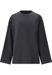Bluza damska SOS Ramiu. Czarne bluzy damskie SOS, l, bez wzorów, z bawełny, bez kaptura. Za 338.00 zł.