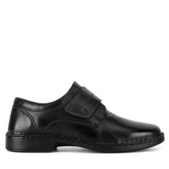 Półbuty Go Soft. Czarne eleganckie półbuty GO SOFT, wizytowe, bez zapięcia. Za 183.99 zł.