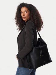 Armani Exchange Torebka XW002989 AF19902 UC001 Czarny. Czarne torebki do ręki damskie Armani Exchange, bez wzorów, ze skóry, bez dodatków. Za 679.99 zł.