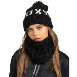 Czapka z mankietem dla Kobiety TONIC Czarny. Czarne czapki i kapelusze damskie Roxy, bez wzorów, z materiału. Za 199.00 zł.