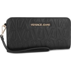 Duży Portfel Damski VERSACE JEANS - E3VSBPH1 70780 899. Czarne portfele damskie Versace Jeans, z jeansu. Za 369.00 zł.