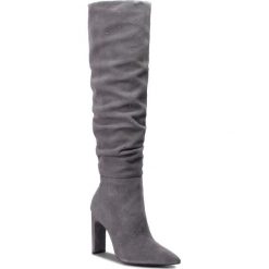 Kozaki BRUNO PREMI - Camoscio U6301G Grigio. Szare kozaki damskie Bruno Premi, z materiału. Za 799.00 zł.