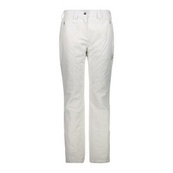 Spodnie damskie narciarskie CMP 3W20636. Białe spodnie materiałowe damskie CMP, l, bez wzorów. Za 419.99 zł.