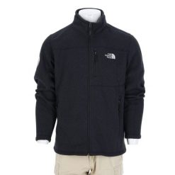 Second life - Kurtka polarowa męska The North Face czarna - Jak nowy. Czarne kurtki sportowe męskie The North Face, l, bez wzorów, z materiału, trekkingowe. Za 170.36 zł.