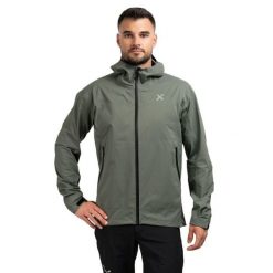 Kurtka przeciwdeszczowa męska Montura Danubio G. Czarne kurtki męskie MONTURA, na zimę, m, bez wzorów, trekkingowe. Za 1,259.00 zł.