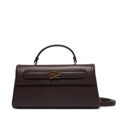 Torebka KARL LAGERFELD. Brązowe torebki do ręki damskie KARL LAGERFELD, bez wzorów, klasyczne, bez dodatków. Za 1,399.00 zł.