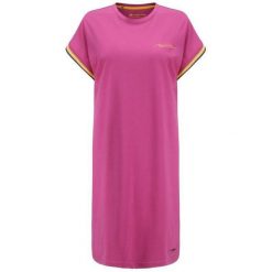 ALPINE PRO Manora damska sukienka dzianinowa XS. Fioletowe sukienki damskie Alpine Pro, na lato, xs, bez wzorów, z dzianiny, sportowe, bez kołnierzyka, bez ramiączek, sportowe. Za 144.99 zł.