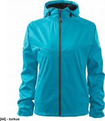 MALFINI Cool 514 - ADLER - Softshell kurtka damska, 210 g/m, 100% poliester, - turkus XL. Kurtki damskie Malfini, m, bez wzorów, z poliesteru, bez kaptura. Za 172.20 zł.