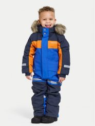Didriksons Kombinezon zimowy Bjärven 505466 Niebieski Regular Fit. Niebieskie buty zimowe chłopięce Didriksons, bez wzorów, z syntetyku, bez zapięcia. Za 699.99 zł.