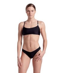 Strój kąpielowy damski dwuczęściowy na basen plażę Arena Essentials. Czarne bikini damskie Arena, l, bez wzorów. Za 151.98 zł.