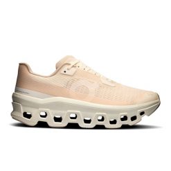Buty damskie do biegania ON Cloudmonster Void W Dew | Ivory. Brązowe obuwie sportowe damskie On, bez wzorów, z materiału, do biegania. W wyprzedaży za 679.20 zł.