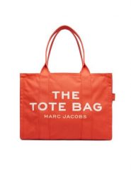 Marc Jacobs Torebka The Canvas Large Tote Bag M0016156 Pomarańczowy. Brązowe torebki do ręki damskie Marc Jacobs, bez wzorów, z materiału, bez dodatków. Za 1,219.00 zł.